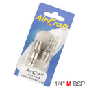 Connector German 1/4" Male 2pc Pack