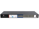 Scoop 24 Port Gigabit Ai Poe Switch With 2 Sfp Uplink