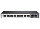 Scoop 8 Port Fast Ethernet Switch With 8 Ai Poe Ports And 2 Ge Uplink