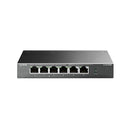 Tp-Link Tl-Sf1006P 6-Port 10 100Mbps Desktop Switch With 4-Port Poe+ 1 Year Limited Warranty