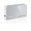 Tp Link 8 Port Auto Negotiation Switch- 10 100 Mbps Rj45 Ports - Supports Auto Mdi Mdix Green Ethernet Technology Saves Power Consumption Ieee 802.3X Flow Control Provides Reliable Data Transfer Plastic Case Desktop Design Plug And Play No Configuration R