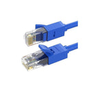 UGreen 11203 CAT6 UTP Male to Male Ethernet Round LAN 3m Cable with Gold-Plated Conductor, 8-Core Twisted-Pair & Data Transmission up to 1000Mbps - Blue Colour