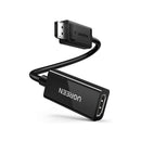 UGreen 70694 DisplayPort Male to HDMI Female Adapter with Nickle-Plated Connectors, Release Button Design and Support resolution up to 4K@60Hz - Black Colour