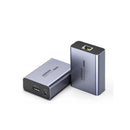 Ugreen 20519 Hdmi Active Extender Via Single Cat5E 6 Up To 70M With Power Adaptors & Supports Resolution Up To 1080P@60Hz - Grey Colour