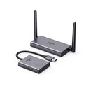 Ugreen 50633A Hdmi Vga 1080P Wireless Display Extender With Transmitter And Receiver Upto 50M (Without Interference) Supporting Audio - Grey Colour
