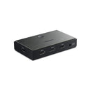 Ugreen 50709 Hdmi V2.0 3-In 1-Out 4K@60Hz Amplied Switch With Infrared Remote And 1X Ac Dc 5V Adapter For Additional Power And 3D Hdcp2.2 Edid Audio Supported - Black Colour.