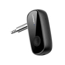 UGreen 70304 3.5mm Bluetooth V5.1 Audio Receiver with AptX and Detachable 3.5mm Adapter with built-in Microphone - Black Colour