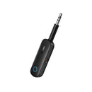 Ugreen 80893 3.5Mm Bluetooth 5.0 Compact Audio Transceiver Tx Rx Adapter With Built-In Microphone And Pair 2X Bt Devices Simultaneously - Black Colour