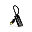 UGreen 10461 Mini DisplayPort Male to HDMI Female Adapter with Gold-Plated Connectors, Supports resolution up to 1080P@60Hz and Thunderbolt 2 interface compatibility - Black Colour