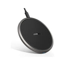 UGreen 50517 USB 10W(max) Qi Wireless Charger With LED Status Indicator and Anti-Slip Charging Pad Design & Supports Fast Charging Protocol - Black Colour