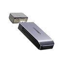 Ugreen 50541 Usb-A 3.0 Male 4-In-1 Multi Card Reader With 4X Built-In Tf Sd Ms Cf Card Slots And Supports Data Transfer Rate Up To 5Gbps - Grey Colour