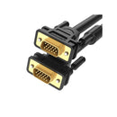 UGreen 11632 VGA Male to Male 5m Cable With Gold-Plated Connectors & Supports Resolution of Upto 1080P@60Hz - Black Colour.