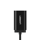 UGREEN USB to 3.5mm External Stereo Sound Adapter - Black