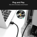 UGreen US210 USB-A Printer Cable 2M - Black