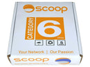 Scoop 100M Box Cat6 Cca White Utp Cable