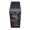 Raidmax V151Tbs Atx Micro-Atx Mini-Itx Rgb Mid-Tower Gaming Chassis - Black