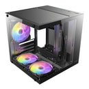 Antec Vcx10M Rgb Micro-Atx Itx Argb Mini -Tower Gaming Chassis - Black