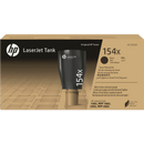 HP 154 A BLACK HIGH YIELD ORIGINAL LASERJET TANK TONER RELOAD KIT