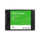 Western Digital Green 2Tb 2.5 Inch 7Mm Sata 6Gbs 3D Nand Internal Solid State Drive