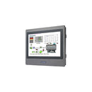ADVANTECH 10.1" WSVGA, Supports ARM9-based CPUs with 200MHz and 128MB flash memory, RTC, battery backup RAM, and Ethernet-based operator panels, runtime data downloads through Serial, Ethernet, USB, adjustable brightness controls via touch panel.