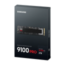 Samsung 9100 Pro 2 Tb Nvme Ssd - Read Speed Up To 14 700 Mb S Write Speed To Up 13 300 Mb S Random Read Up To 1 850 000 Iops Random Write Up To 2 600 000 Iops Pcie 5.0 X4 Nvme 2.0 V-Nand Tlc In-House Controller 1Gb Low Power Ddr4X Sdram 1200Tbw