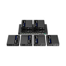 Lenkeng 70M 4K Hdmi Hdr 1X8 Splitter Extender Over Cat6 Cable With Edid And Ipcolor