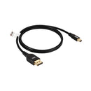 Club3D Cac-1116 1M 10K @60Hz Mini Displayport To Displayport Bi-Directional Vesa Dp80 Certified Cable