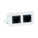 Rj11 And Rj45 Cat5 Module - Half Height 45 X 22.5Mm Module For Face Mount Boxes