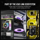 CORSAIR RX Series; iCUE LINK RX140; 140mm Fan; Single Pack - White.