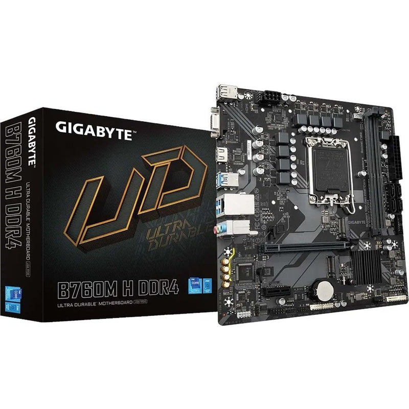 Gigabyte B760M H Ddr4 Motherboard - Unparalleled Performance For 13Th And 12Th Gen Intel® Core™ Processors