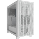 3000D Tempered Glass Mid-Tower- White