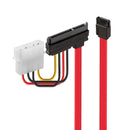 Lindy 0.3M 5V Internal Sata Combo Data Power Cable (33364)