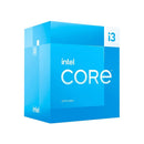 Intel Core I3 13100 3.4 Ghz; Up To 4.5Ghz; 4 Core (4P+0E); 8 Thread; 12Mb Smartcache; 60W Tdp; Intel® Laminar Rm1 Cooler Include