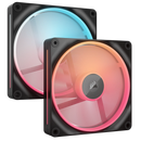 CORSAIR LX-R RGB Series; iCUE LINK LX140-R RGB; 140mm RGB Fan; Dual Fan Kit.