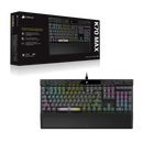 CORSAIR K70 MAX RGB Magnetic-Mechanical Gaming Keyboard; Adjustable CORSAIR MGX Switches; Steel Gray