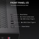 3500X LX-R RGB iCUE LINK Tempered Glass Mid-Tower PC Case; 3x Fans included; 2x 2.5'' ; 2x 3.5''; Black
