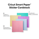 Cricut Smart Sticker Cardstock 33X33Cm 10 Sheets (Pastels)