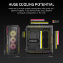 Corsair iCUE LINK 5000T LX RGB Mid-Tower PC Case; Black