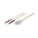 Fibre 50M Rugged Duplex St Sc Om3 (50 125) Lsoh Cable