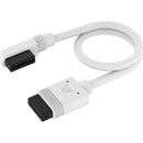 Corsair Icue Link Cable; 2X 200Mm With Straight Slim 90° Connectors; White