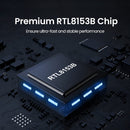 UGREEN CM199-50737 Type-C to Gigabit Ethernet Adapter - Silver