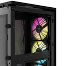 2000D Icue Airflow Tempered Glass Mid-Tower; Black; Af Slim Fans Sf Psu Only