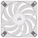 CORSAIR iCUE AF120 RGB SLIM 120mm PWM Fluid Dynamic Bearing Fan - White
