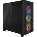 3000D RGB Tempered Glass Mid-Tower- Black