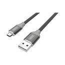 Unitek 1M Usb2.0 To Micro Usb Nylon Braided Cable - Space Grey