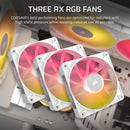 Corsair Icue Link Titan 360 Rx Rgb Liquid Cpu Cooler - White – Rx120 Rgb Fans – Fits Intel® Lga 1851 1700; Amd® Am5 Am4 – Icue L