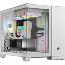 iCUE LINK 2500X RGB Micro ATX Dual Chamber PC Case; White