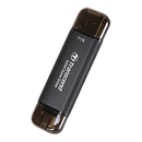 Transcend 1 Tb Esd310C Usb3.2 Type C And A Otg Compact Portable Ssd