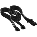 Premium Individually Sleeved DC Cable Pro Kit; Type 5 (Shift and SL PSU); BLACK