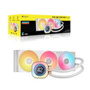 CORSAIR iCUE LINK TITAN 360 RX LCD White AIO; 360mm Radiator; Liquid CPU Cooler